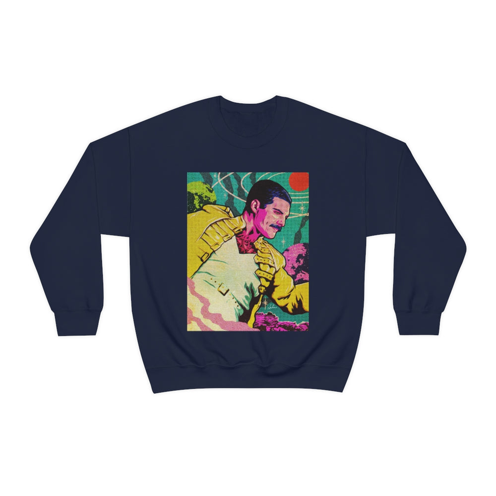 GALACTIC FREDDIE [Australian-Printed] - Unisex Heavy Blend™ Crewneck Sweatshirt