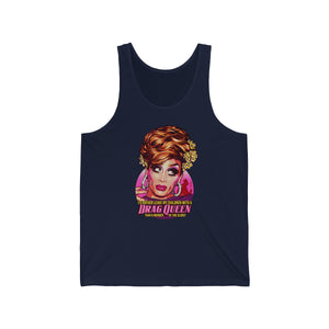 I'd Rather Leave My Children With A Drag Queen - Unisex Jersey Tank - Unisex Jersey Tank