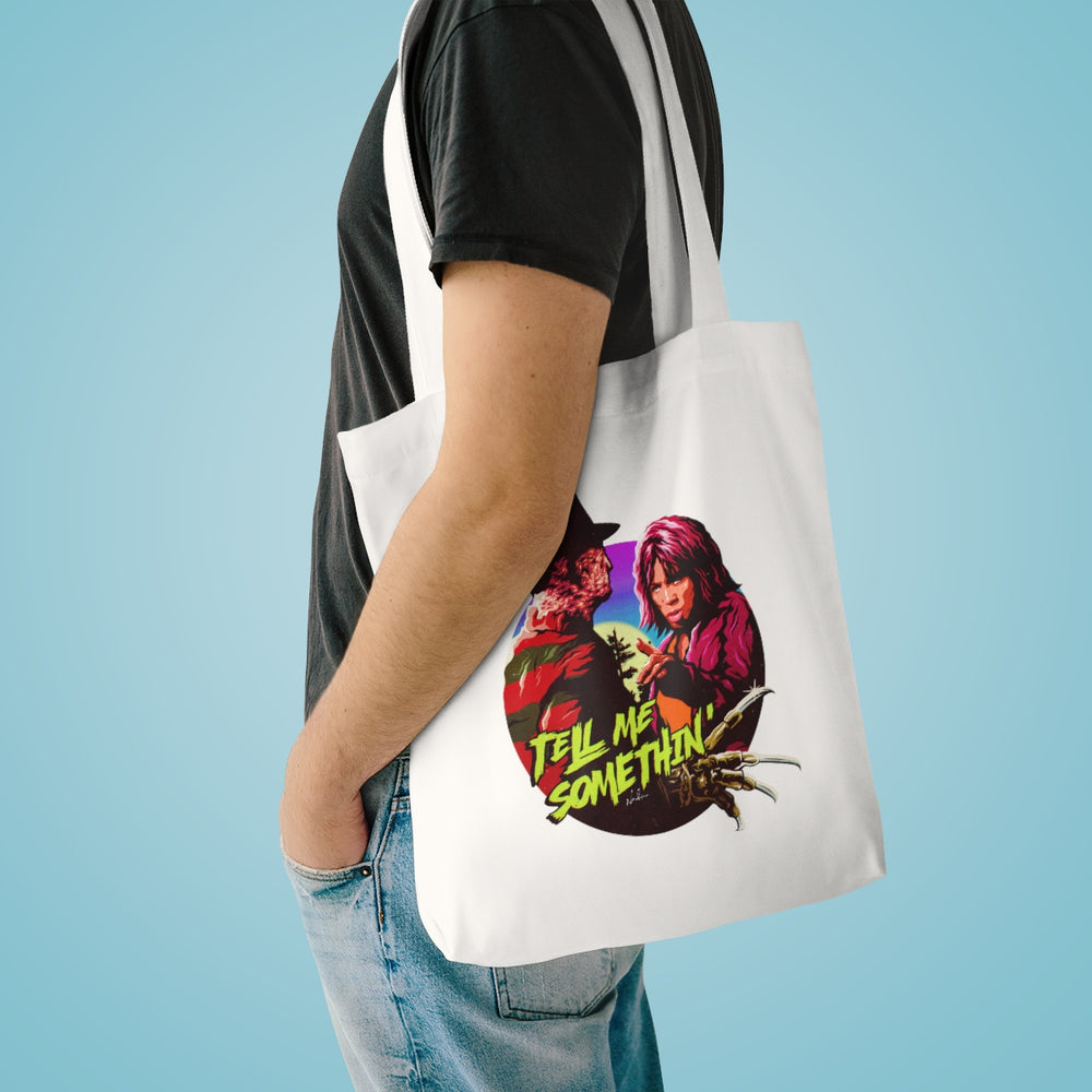 Tell Me Somethin' [Australian-Printed] - Cotton Tote Bag