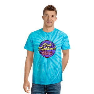 CLUB DICKHEAD - Tie-Dye Tee, Cyclone