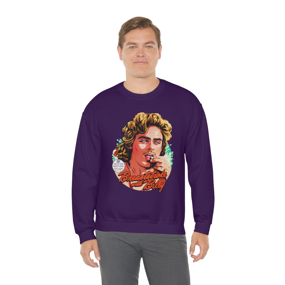 Breaststroke With Billy - Unisex Heavy Blend™ Crewneck Sweatshirt