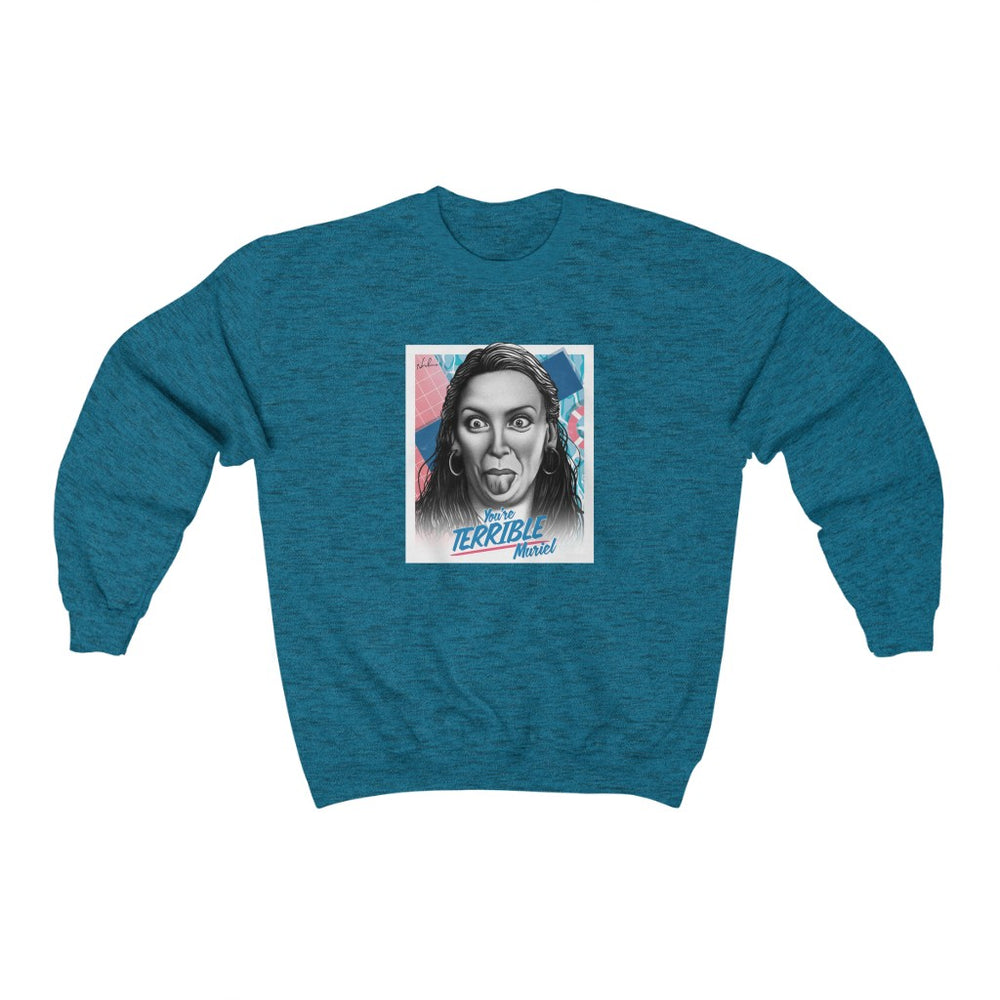 You're Terrible, Muriel! - Unisex Heavy Blend™ Crewneck Sweatshirt