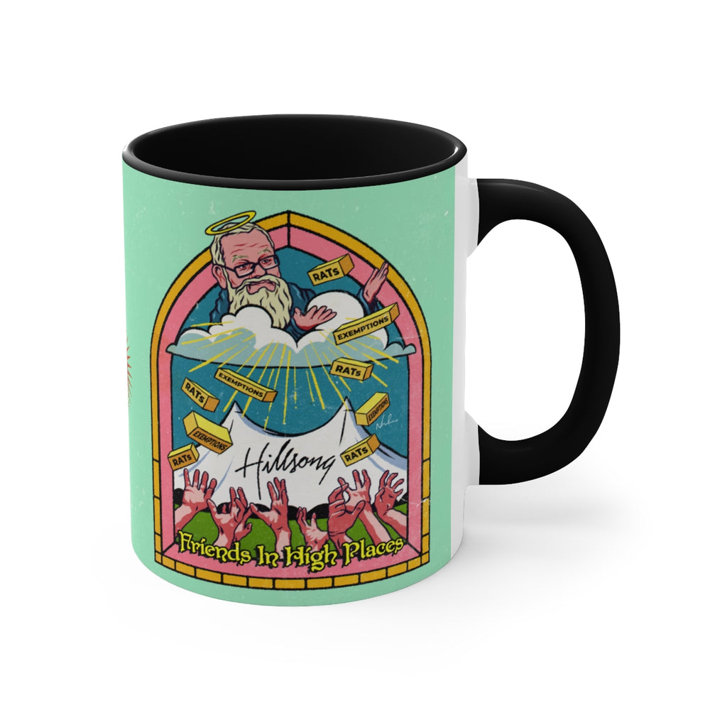 Friends In High Places - 11oz Accent Mug (Australian Printed)