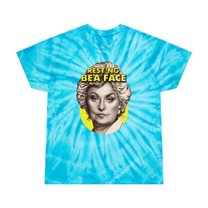 RESTING BEA FACE - Tie-Dye Tee, Cyclone