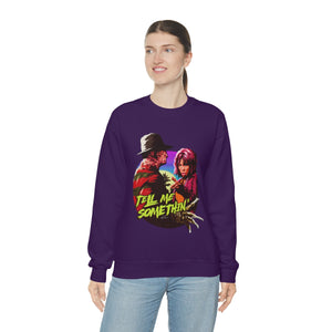 Tell Me Somethin' - Unisex Heavy Blend™ Crewneck Sweatshirt