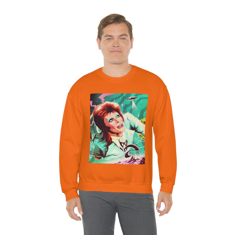 GALACTIC BOWIE - Unisex Heavy Blend™ Crewneck Sweatshirt