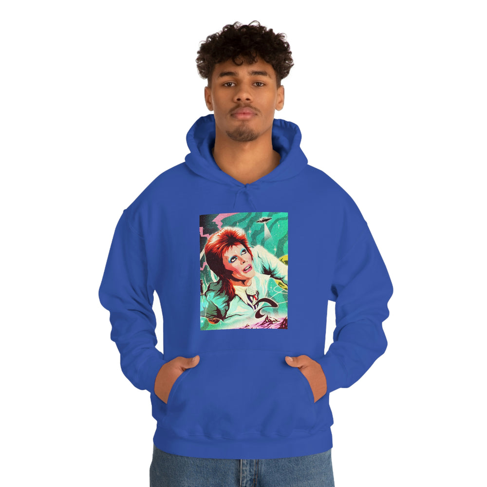 GALACTIC BOWIE - Unisex Heavy Blend™ Hooded Sweatshirt