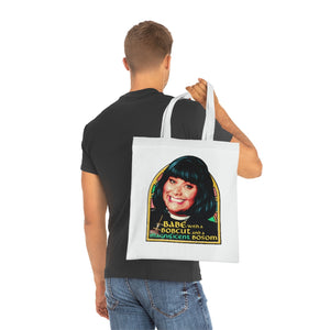 Babe With A Bobcut And A Magnificent Bosom - Cotton Tote