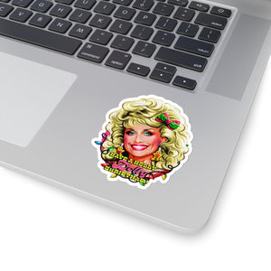 Have A Holly Dolly Christmas! - Kiss-Cut Stickers