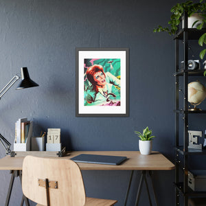 GALACTIC BOWIE - Framed Paper Posters