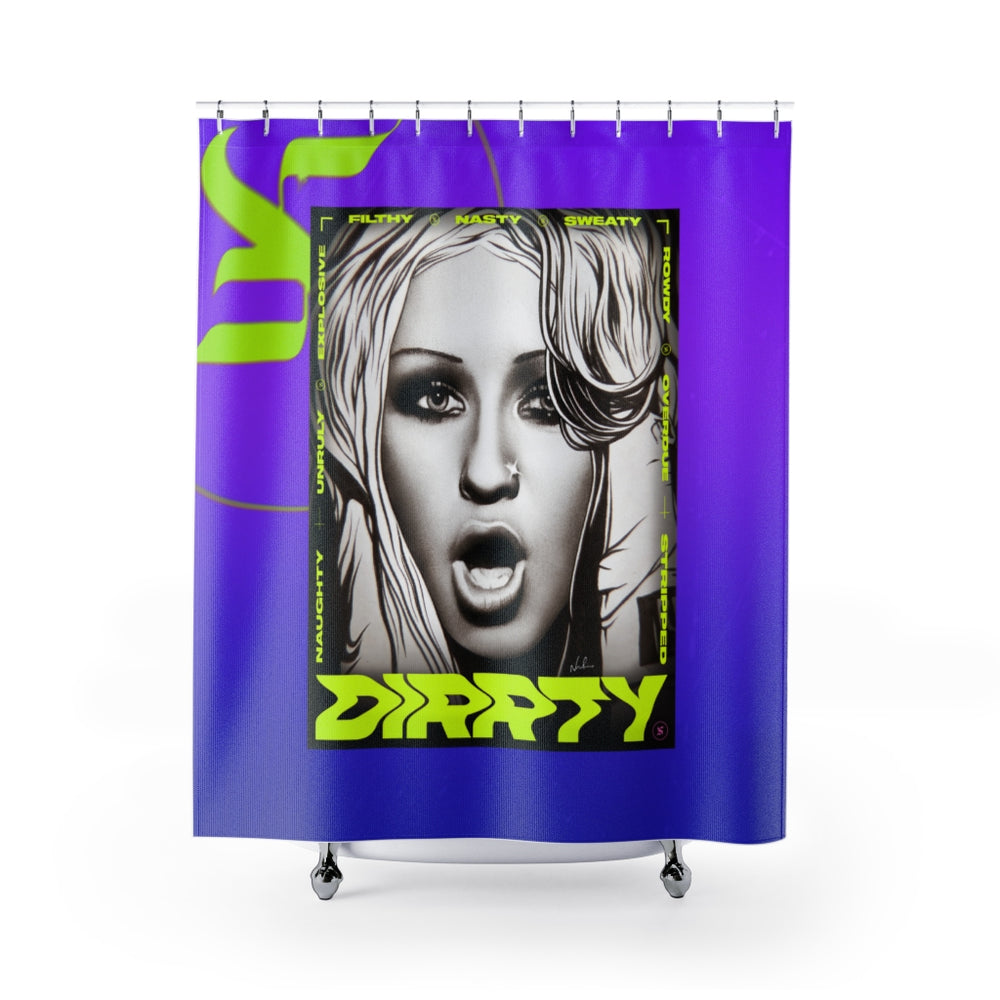 DIRRTY - Shower Curtains