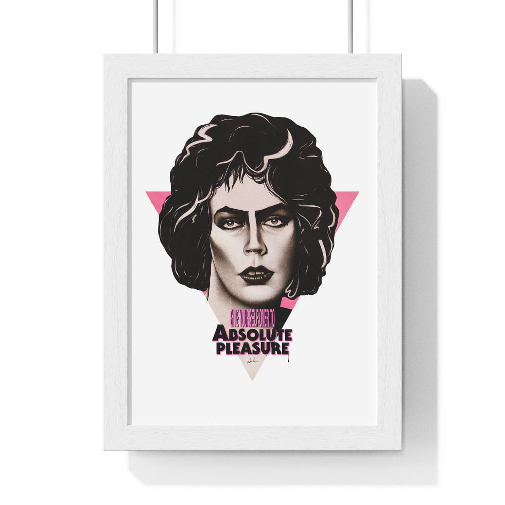 Give Yourself Over To Absolute Pleasure - Premium Framed Vertical Poster