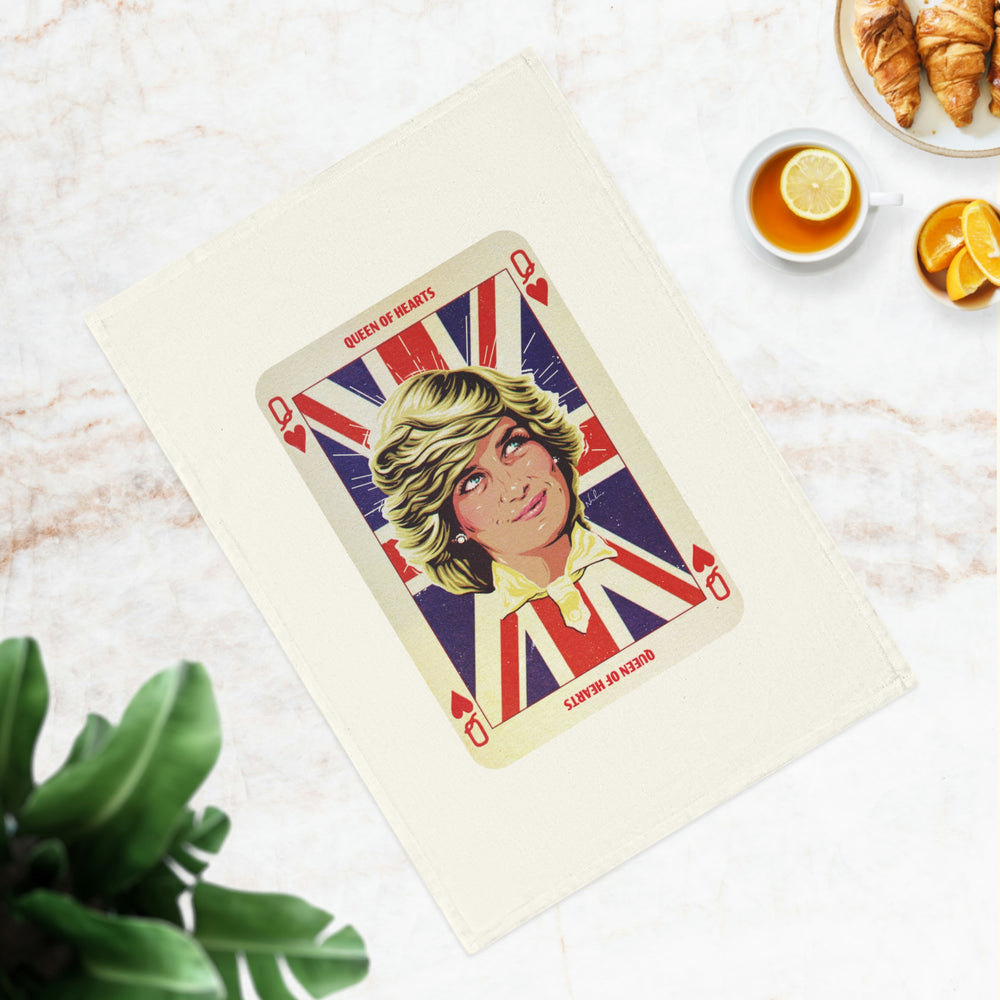 Queen Of Hearts - Cotton Tea Towel