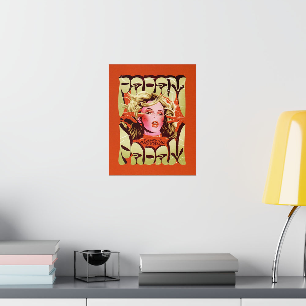 PADAM PADAM [Coloured-BG] - Premium Matte vertical posters