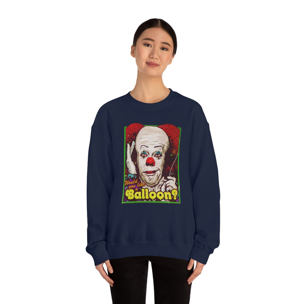 Would You Like A Balloon? - Unisex Heavy Blend™ Crewneck Sweatshirt