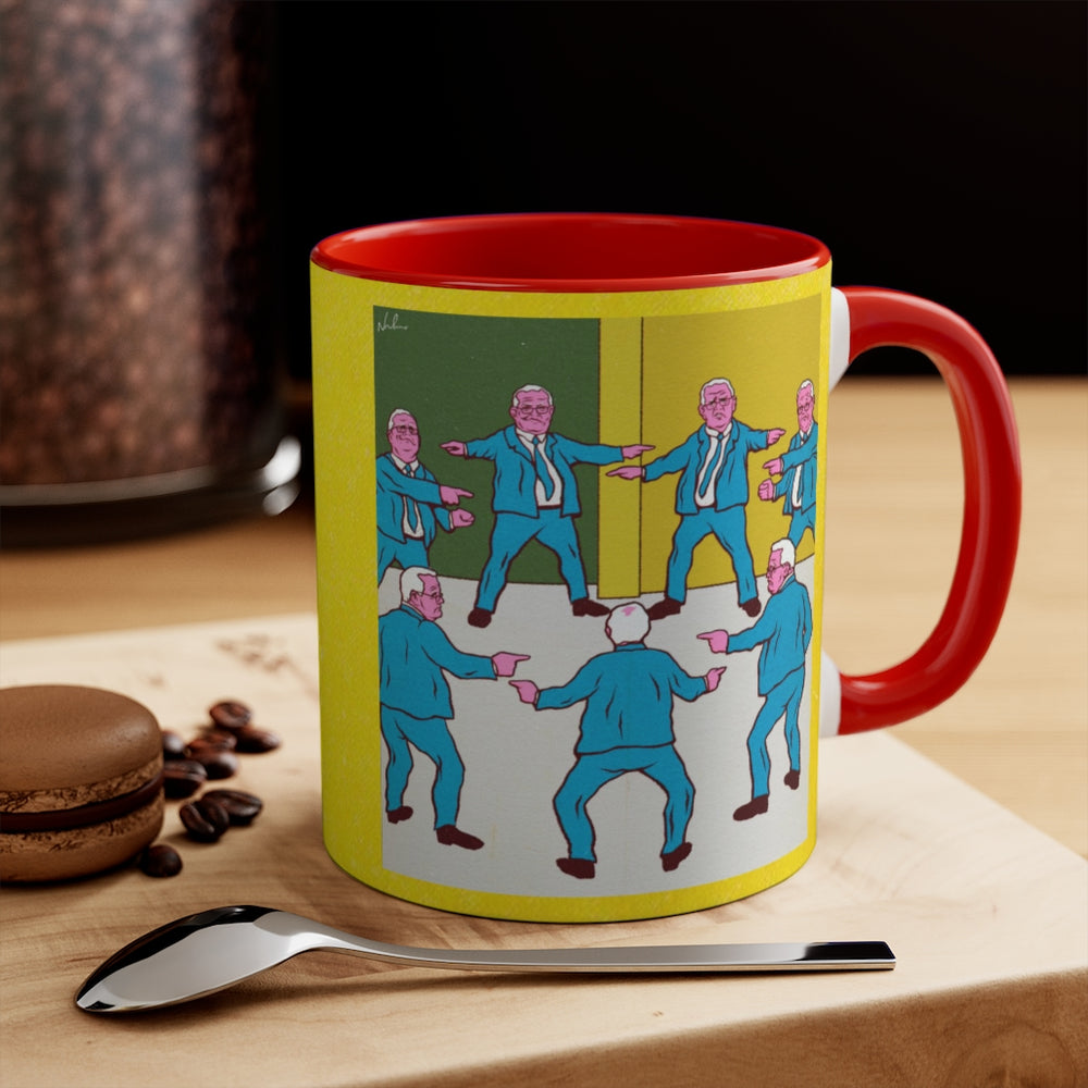 Will The Real Government Minister Please Stand Up - 11oz Accent Mug (Australian Printed)