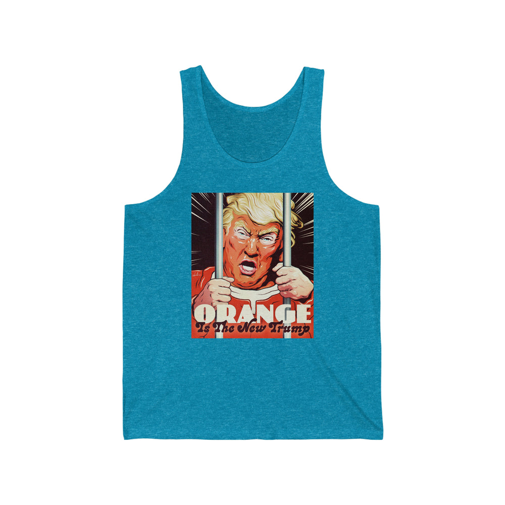 Orange Is The New Trump - Unisex Jersey Tank
