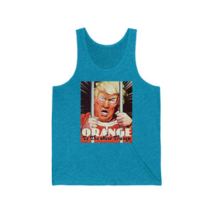 Orange Is The New Trump - Unisex Jersey Tank