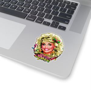 Have A Holly Dolly Christmas! - Kiss-Cut Stickers