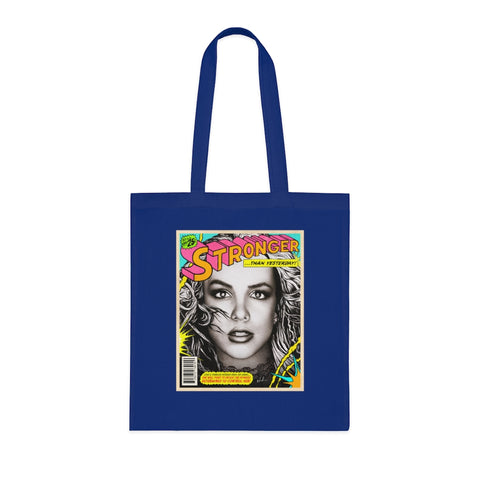 STRONGER THAN YESTERDAY - Cotton Tote