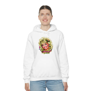 Have A Holly Dolly Christmas! - Unisex Heavy Blend™ Hooded Sweatshirt