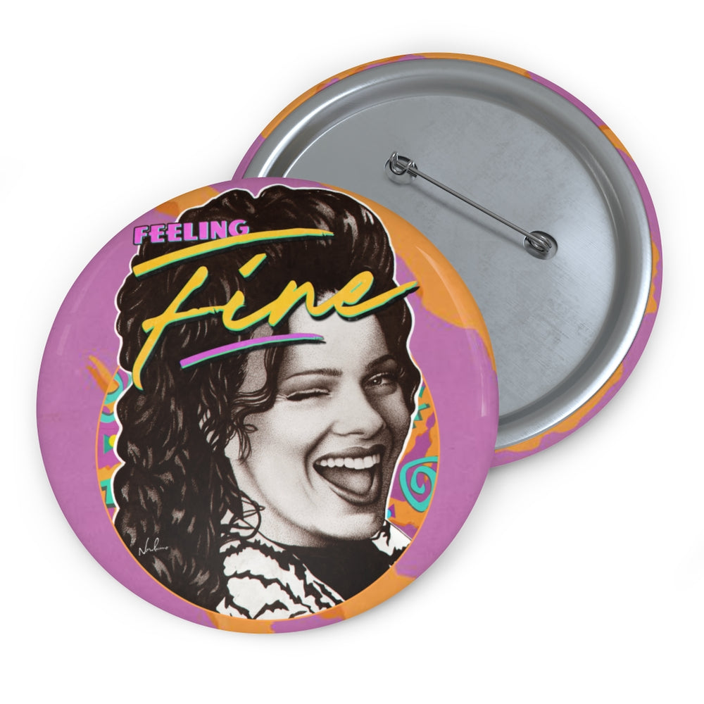FEELING FINE - Pin Buttons