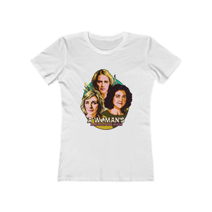 A Woman's Place Is In The House [Australian-Printed] - Women's The Boyfriend Tee