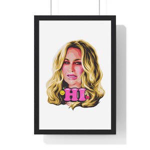 HI - Premium Framed Vertical Poster