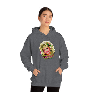 Have A Holly Dolly Christmas! - Unisex Heavy Blend™ Hooded Sweatshirt