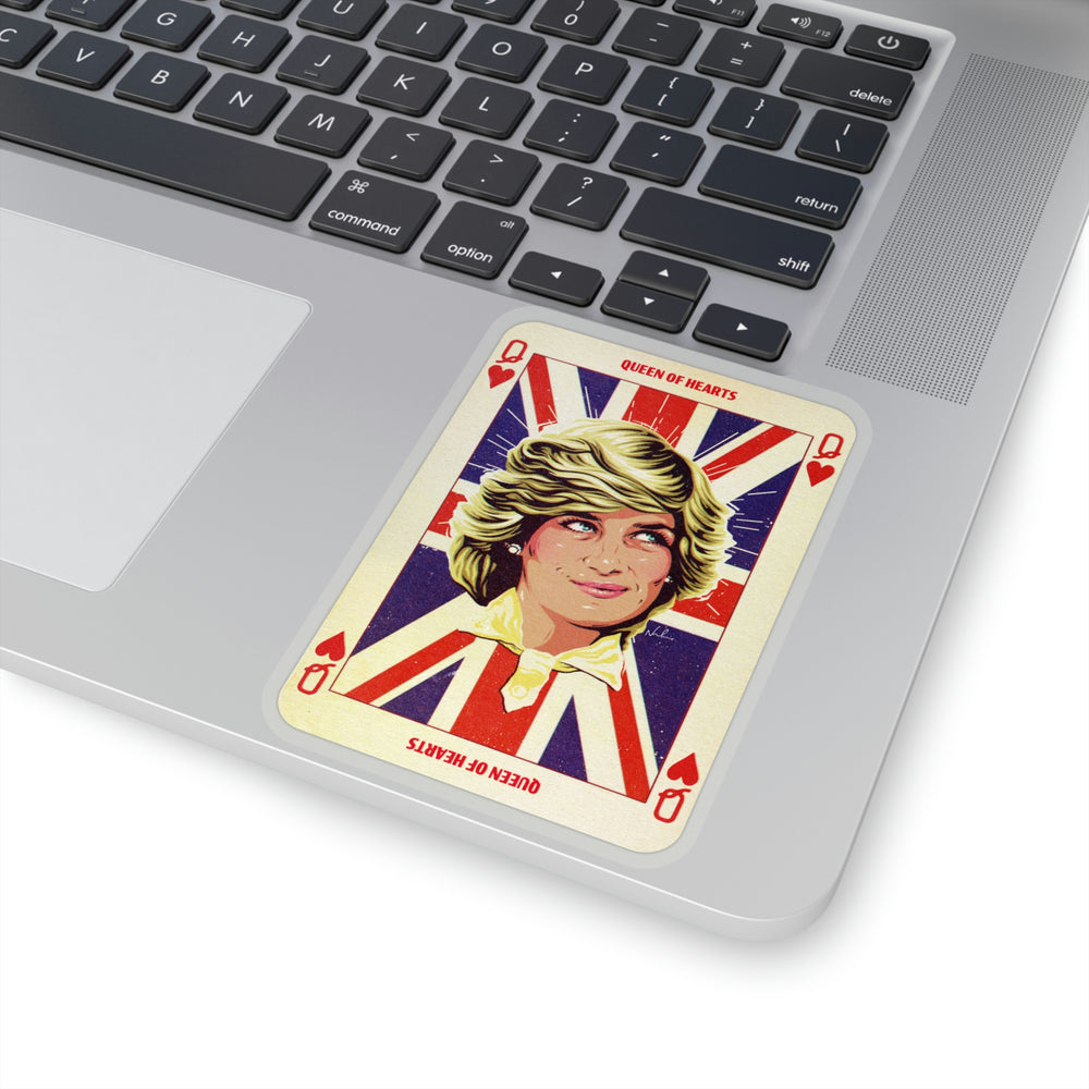 Queen Of Hearts - Kiss-Cut Stickers