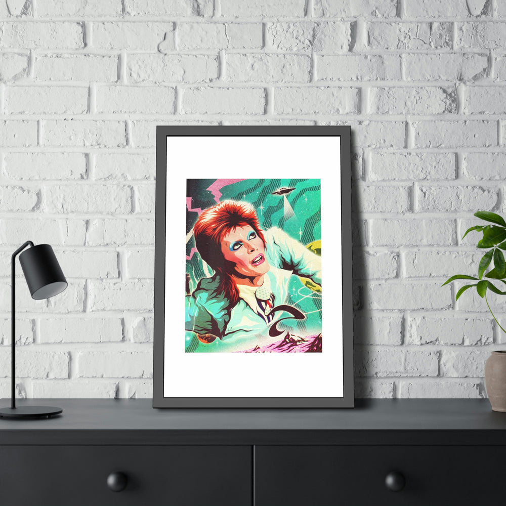 GALACTIC BOWIE - Framed Paper Posters