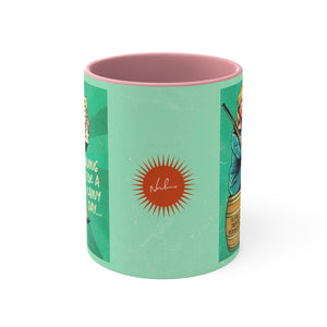 Saving For A Rainy Day... - 11oz Accent Mug (Australian Printed)