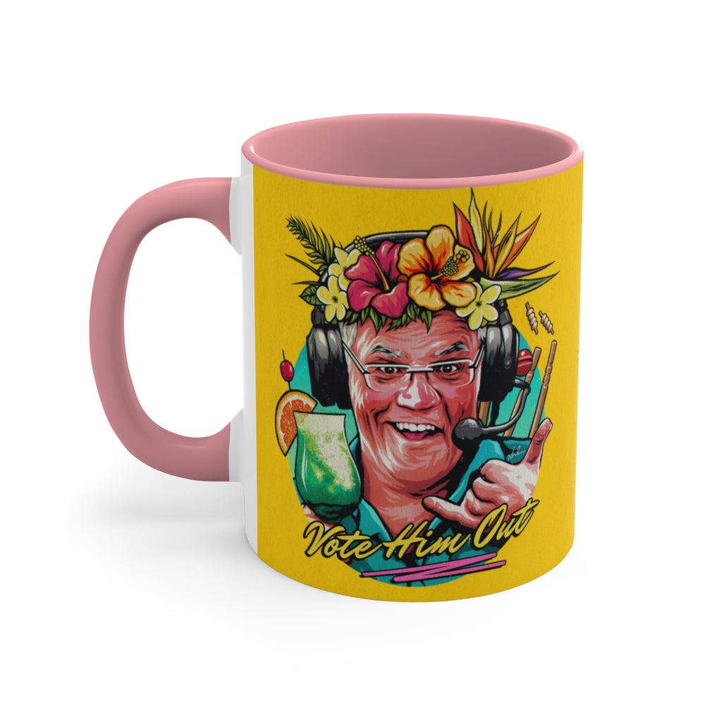 Vote Him Out - 11oz Accent Mug (Australian Printed)