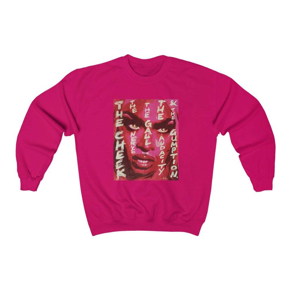 THE CHEEK - Unisex Heavy Blend™ Crewneck Sweatshirt