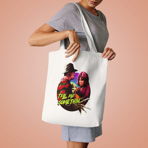 Tell Me Somethin' [Australian-Printed] - Cotton Tote Bag