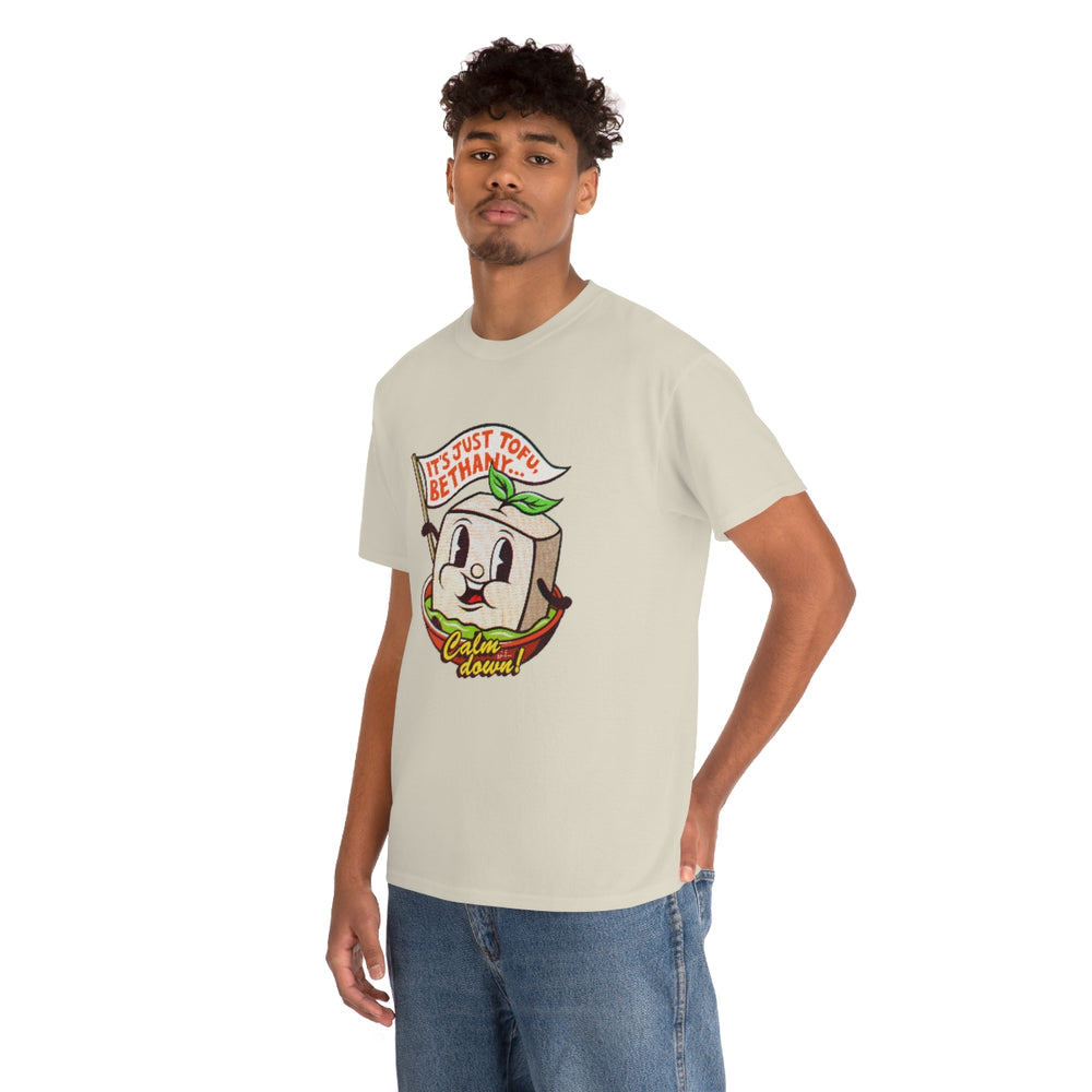 It's Just Tofu, Bethany [Australian-Printed] - Unisex Heavy Cotton Tee