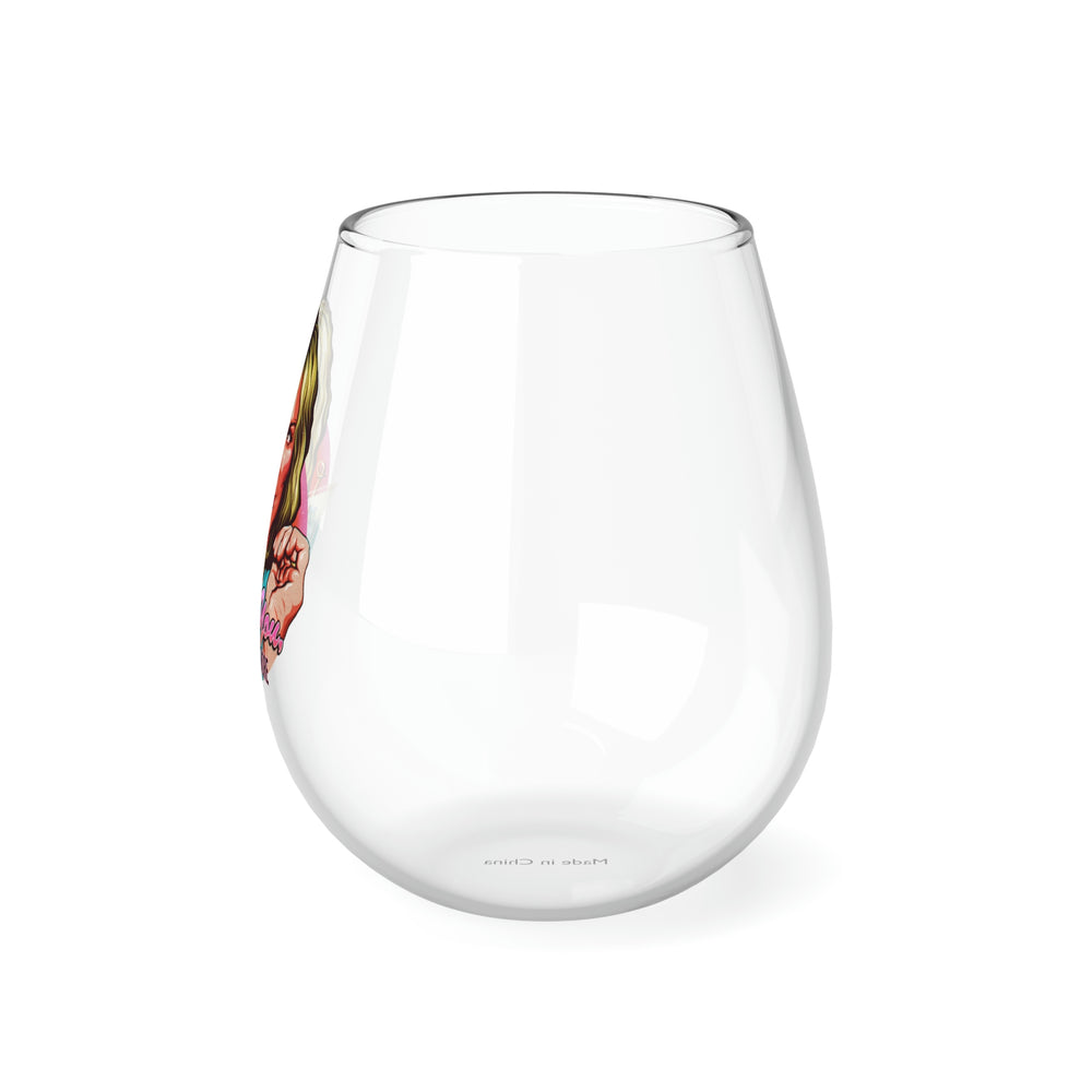 I Love You, But I Love Me More - Stemless Glass, 11.75oz