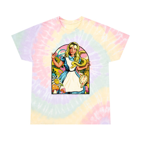 Down The Rabbit Hole - Tie-Dye Tee, Spiral
