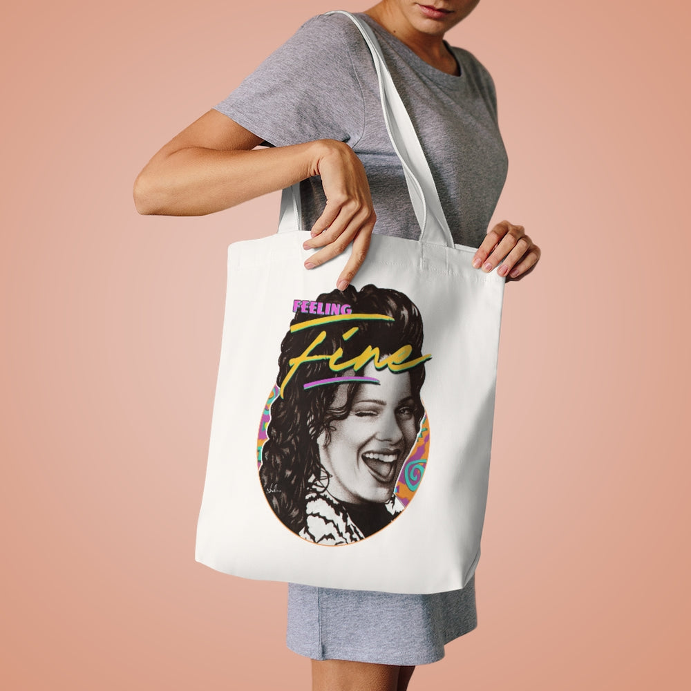 FEELING FINE [Australian-Printed] - Cotton Tote Bag