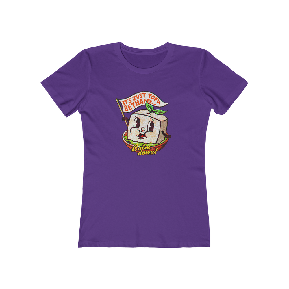 It's Just Tofu, Bethany - Women's The Boyfriend Tee