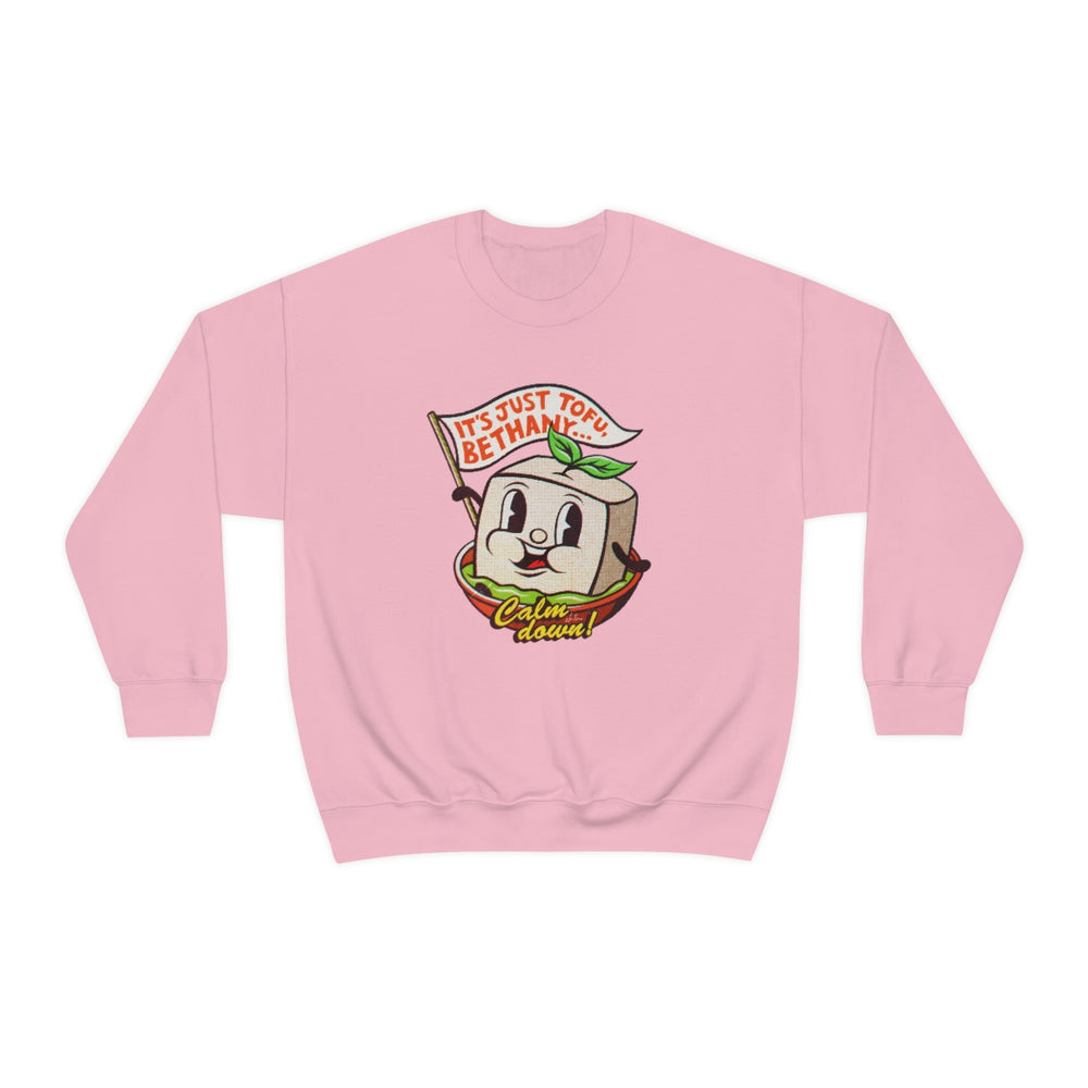 It's Just Tofu, Bethany - Unisex Heavy Blend™ Crewneck Sweatshirt