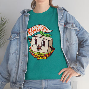 It's Just Tofu, Bethany [Australian-Printed] - Unisex Heavy Cotton Tee