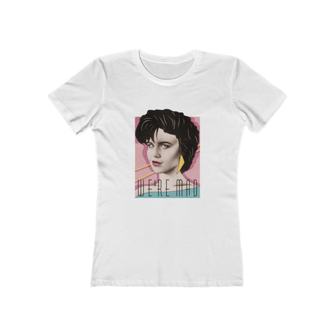 WE'RE MAD [Australian-Printed] - Women's The Boyfriend Tee
