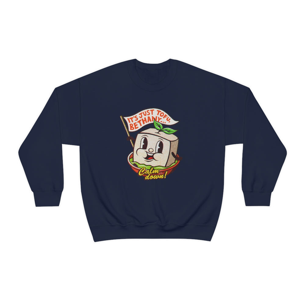 It's Just Tofu, Bethany - Unisex Heavy Blend™ Crewneck Sweatshirt