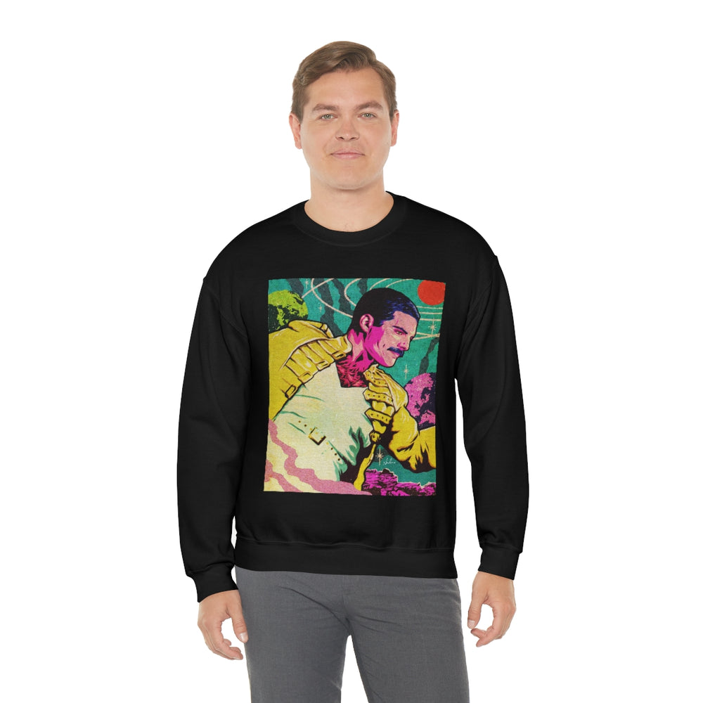 GALACTIC FREDDIE [Australian-Printed] - Unisex Heavy Blend™ Crewneck Sweatshirt