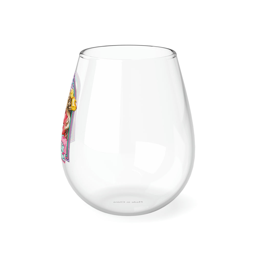 Come Sit By Me - Stemless Glass, 11.75oz