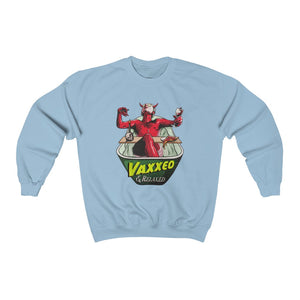 VAXXED + RELAXED  - Unisex Heavy Blend™ Crewneck Sweatshirt