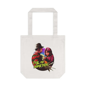 Tell Me Somethin' [Australian-Printed] - Cotton Tote Bag