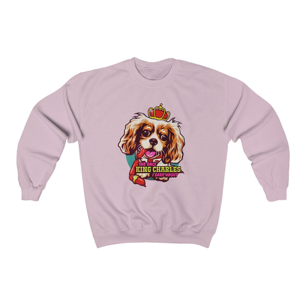 The Only King Charles I Care About - Unisex Heavy Blend™ Crewneck Sweatshirt