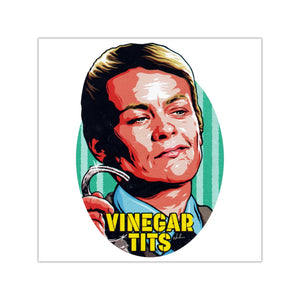 Vinegar Tits - Square Vinyl Stickers